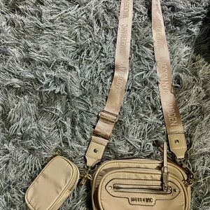 MADDEN NYC Beige Crossbody Bag